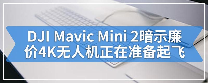 DJI Mavic Mini 2暗示廉价4K无人机正在准备起飞