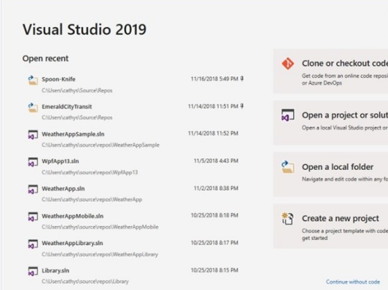 微软发布Visual Studio 2019首个预览版下载