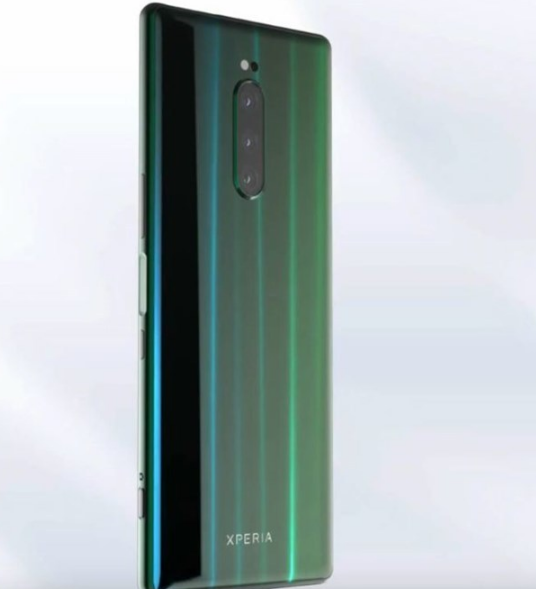 曝索尼XZ4手机一系列高清渲染图：翡翠绿亮相