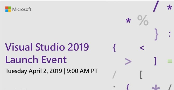 微软正式推出Visual Studio 2019 Preview