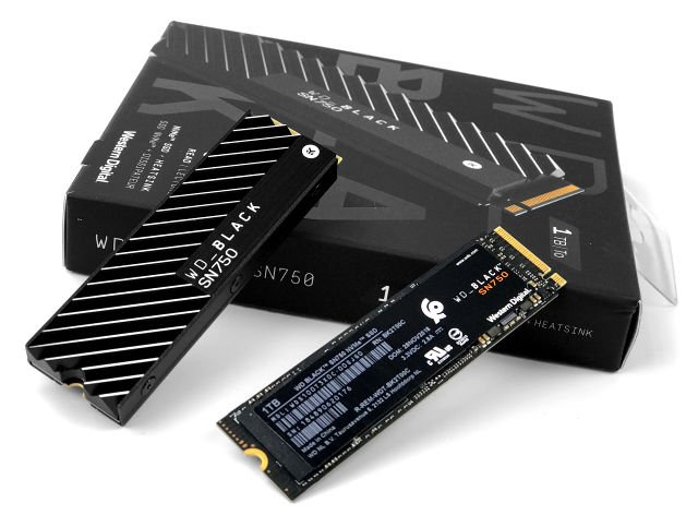 极速 !! 3,470MB/s、560K IOPS WD Black SN750 NVMe SSD