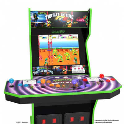 Arcade1Up预告《忍者神龟》、《街霸2》、以及《吃豆人》复古街机