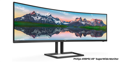 Philips推出498P9Z显示器49吋165Hz刷新率