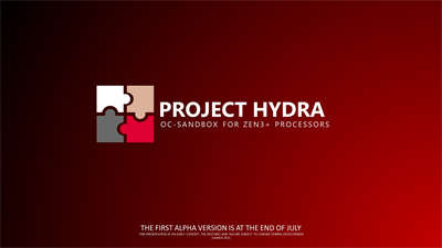 1usmus将推出Project Hydra：适用于AMD Zen3和Zen3+ Ryzen CPU的全新超频和优化程式