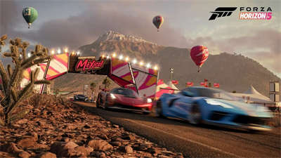Forza Horizo​​n 5开发人员展示了区域天气影响和风暴