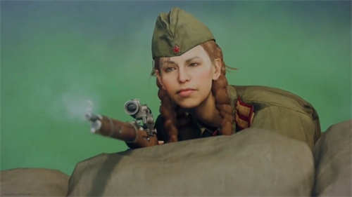 《使命召唤18》预热视频上线 苏联女狙击手一枪爆头