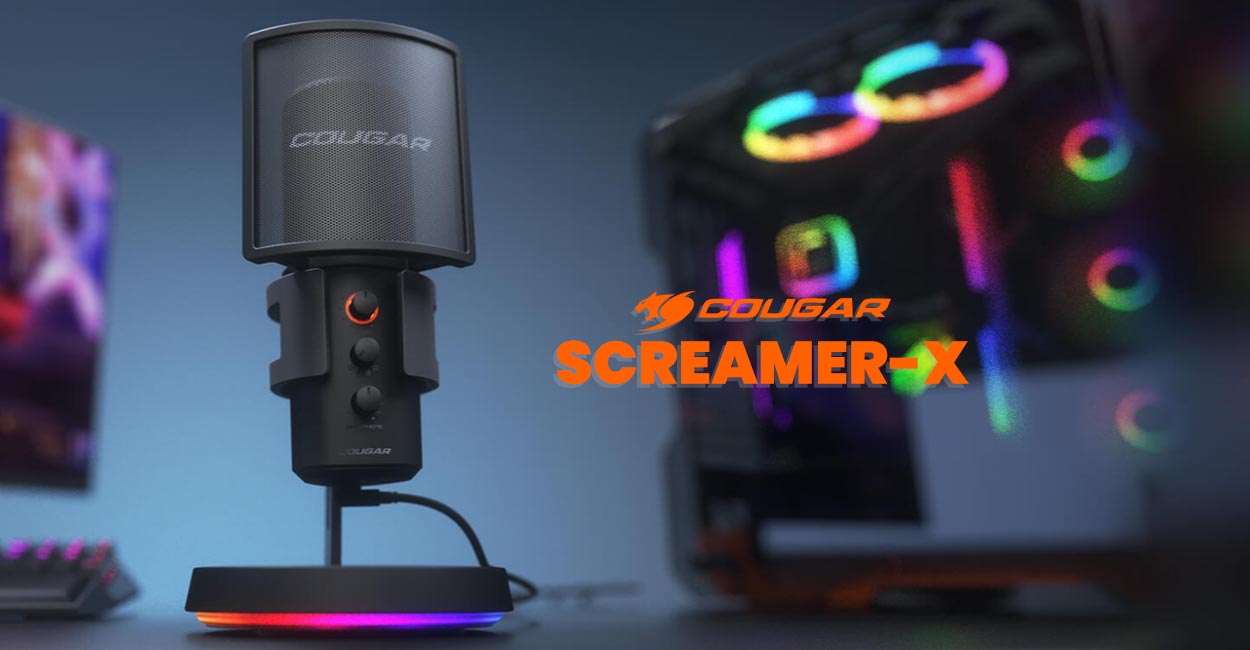 COUGAR推出Screamer-X多用途麦克风
