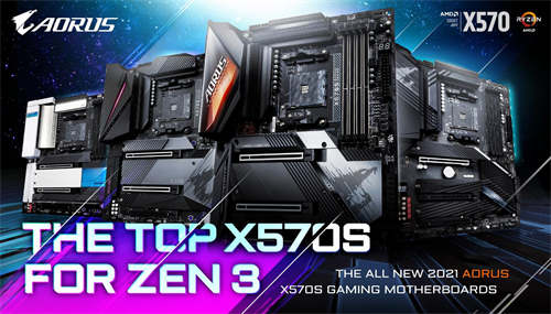 GIGABYTE推出AMD X570S主机板系列，包括AORUS Master、AORUS PRO AX、Gaming