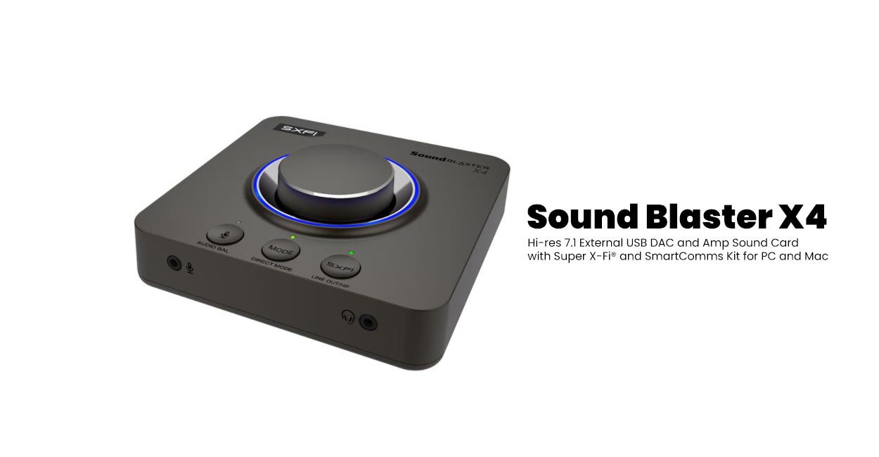 Creative推出Sound Blaster X4全能外接音效装置