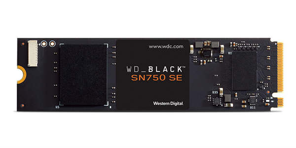 Western Digital推出WD_BLACK SN750 SE NVMe SSD 入门款PCIe 4.0