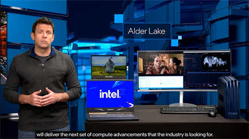 COMPUTEX 2021 Intel展示Alder Lake桌电与笔电 并已送样给客户