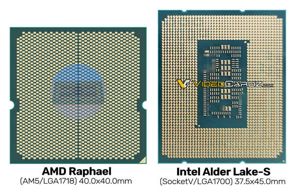 AMD Zen4“ Raphael”AM5 LGA1718封装的产品已洩漏