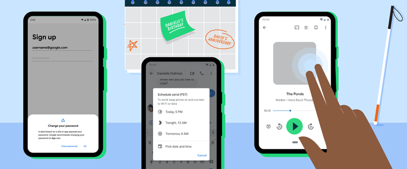 Google 公布 6 个 Android 全新实用功能，密码检查、Google Maps 深色主题等