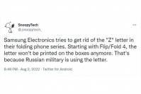 消息称三星 Galaxy Z Fold4 / Flip4 将改名：去掉字母“Z”