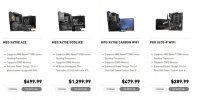 微星 AMD X670 系列主板价格曝光：2399 元起，GODLIKE 售价 8999 元
